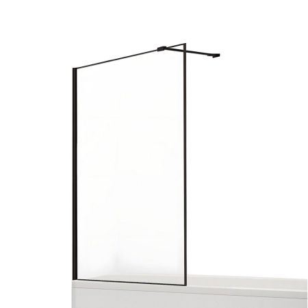 Шторка для ванны NEW TRENDY NEW MODUS 100 см EXK-1935-WP (черный), артикул EXK-1935-WP