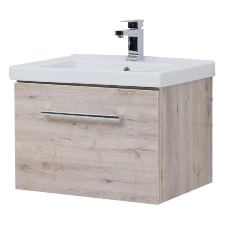 Тумба под раковину подвесная Dreja Big Inn 65 см, дуб кантри, артикул 77.0202D