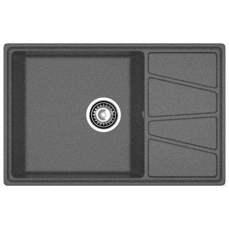 Кухонная мойка GranFest VERTEX 780L, графит, артикул V-780L графит