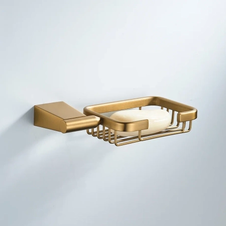 Мыльница Shevanik SG5704G, золотой сатин