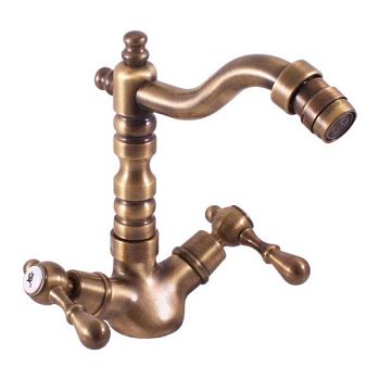 Смеситель для биде Rav Slezak MORAVA MK421.5/9SM, бронза