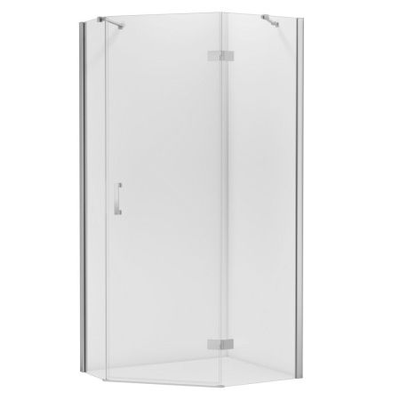 Душевое ограждение NEW TRENDY NEW AZURA R (R) 100x80x195 K-0562 (хром), артикул K-0562