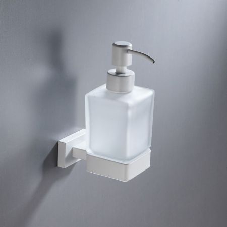 Дозатор жидкого мыла Shevanik SG5644C, белый, артикул SG5644C