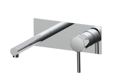 AQG Stick One, встраиваемый в стену однорычажный смеситель  для раковины, цвет хром, артикул 01STR170CR