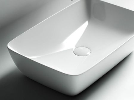 Умывальник чаша FORM накладная прямоугольная 580*380*145мм CN2003