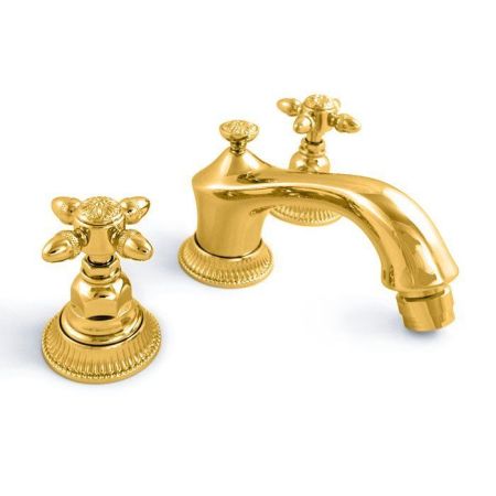 Nicolazzi Impero Смеситель для биде на 3 отверстия, цвет: золото, артикул 1215GO36