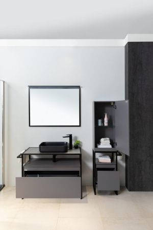 Зеркало Allen Brau Priority 100 1.31017.BB черный браш, артикул 1.31017.BB