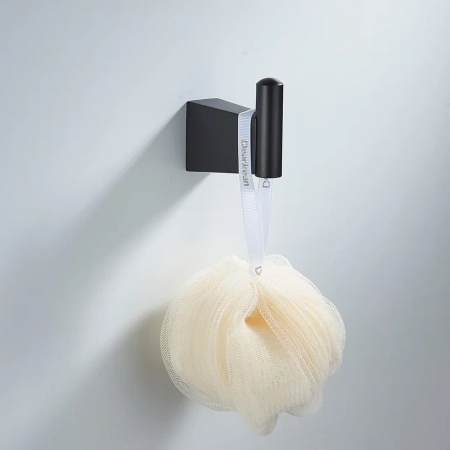 Крючок для ванной комнаты Shevanik SG5711H, черный, артикул SG5711H