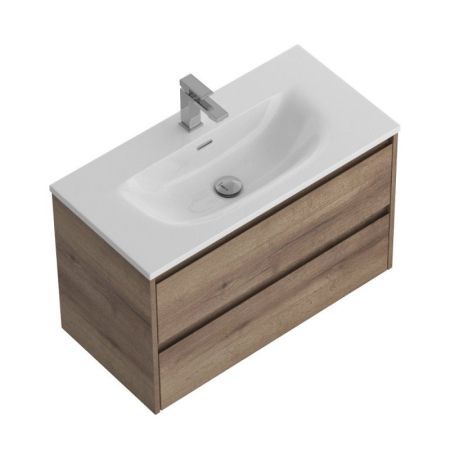 KRAFT 39 База под раковину подвесная с двумя выкатными ящиками, Bianco Opaco, 800х390x500, KRAFT 39-800/390-2C-SO-BO, артикул KRAFT 39-800/390-2C-SO-BO