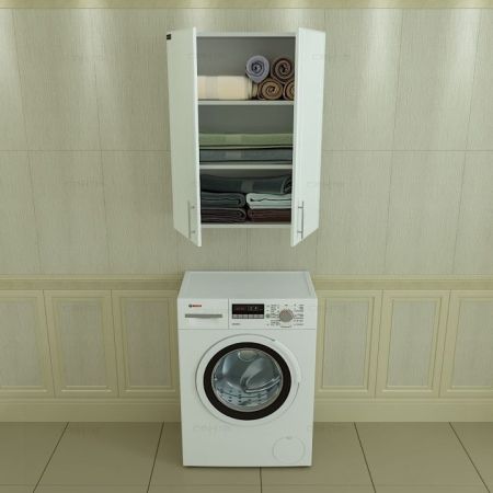 Шкаф подвесной "Дублин 600*800" над стиральной машиной, артикул 423001