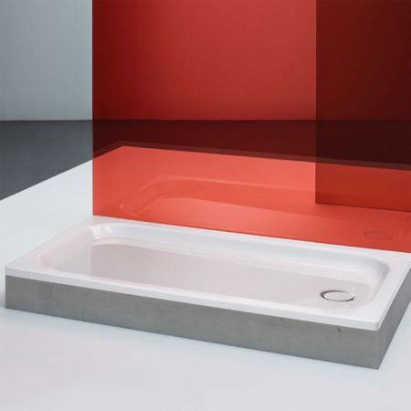 BETTE Душевой поддон 1400x1000x65 мм, прямоугольный, D90 мм, с противоскользящим покрытием. цвет белый