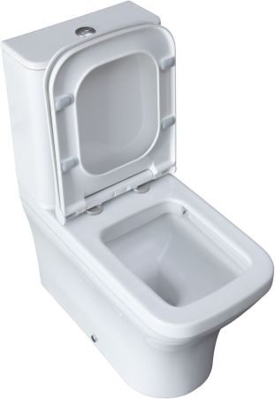 Чаша напольного унитаза Allen Brau Infinity 4.21012.20 белый глянец, артикул 4.21012.20