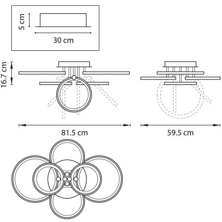 Люстра потолочная Breve Lightstar 749062, артикул 749062