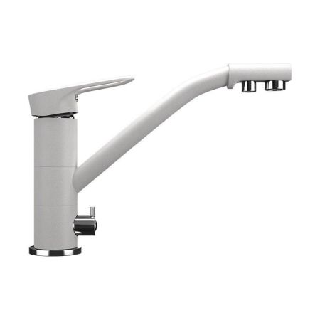 Смеситель для кухни Ulgran U-010-341, ультра-белый, артикул U-010-341