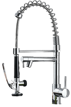 Смеситель для кухни с душирующим устройством ПРОФСАН КОМПЛЕКТАЦИЯ тип См-МОЦЩБА (PSM-104-39)