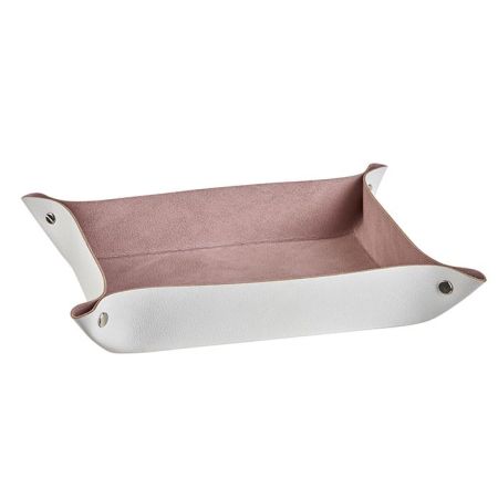 Colombo Adj Мелочница, 20x14H5 см , цвет: устричный/пепельная роза, артикул BADJ0107-0207