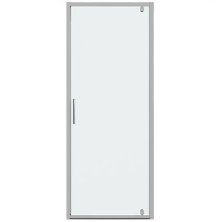 Душевая дверь Bravat Drop 80 BD080.4110A профиль Хром стекло прозрачное