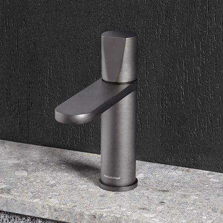 ANTONIO LUPI INDIGO Смеситель для раковины на 1 отверстие, излив 165 мм., цвет графит, артикул ND301GR