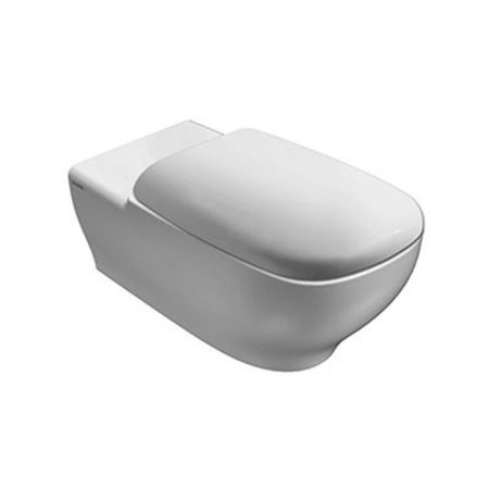 GLOBO Argento Унитаз подвесной (для людей с ограниченными возможностями) 70*37*h35,5см, удлиненный, с креплением, цвет: белый, артикул GEAS2.BI