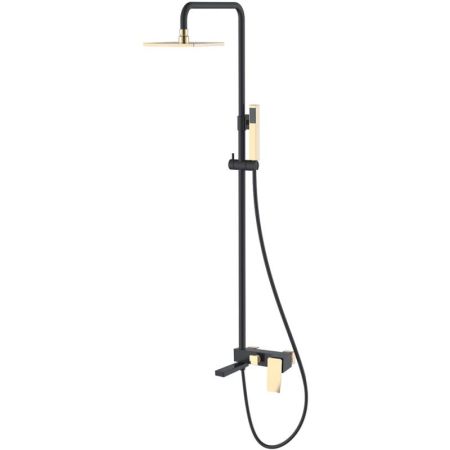 Стойка для душа Q BlackGold.2_Комплект