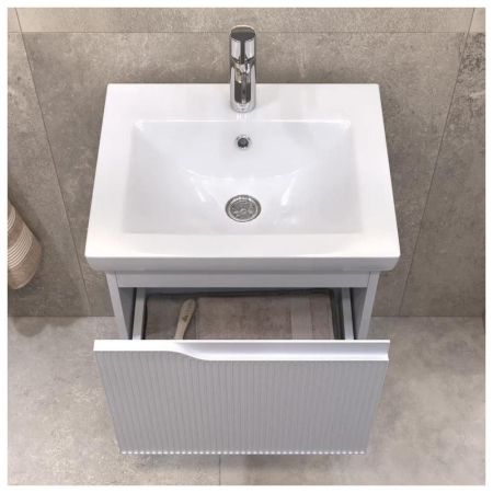 Тумба с раковиной напольная VIGO Neo 338-com, 50 см, артикул 338-com