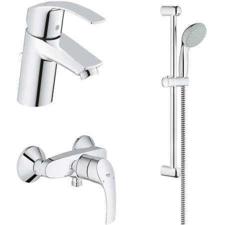 Промо-комплект для душа GROHE Eurosmart New, хром (123576)