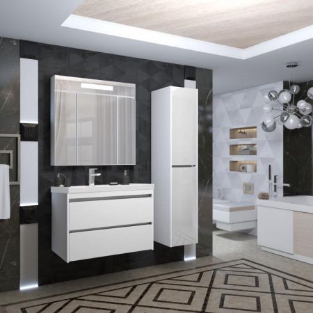 Мебель для ванной Фреш 80 Opadiris Белый