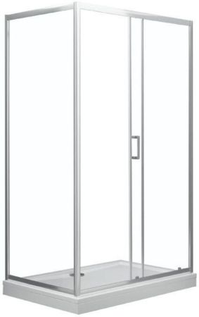 Душевая дверь Aquanet SD-1300A 130, прозрачное стекло, артикул SD-1300A