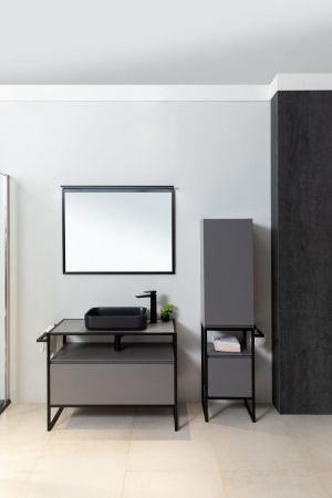 Зеркало Allen Brau Priority 100 1.31017.BB черный браш, артикул 1.31017.BB