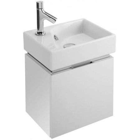 Тумба под раковину Jacob Delafon Rythmik 39 EB1036-G1C подвесная Белая глянцевая, артикул EB1036-G1C