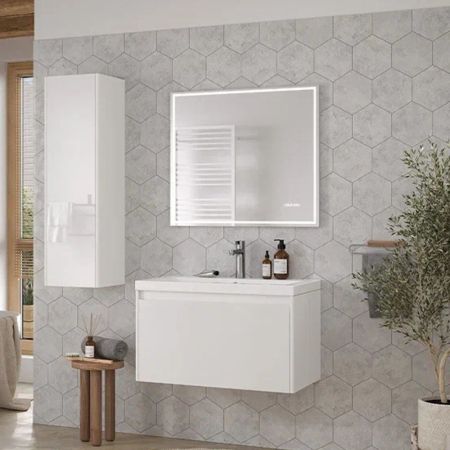 Тумба под раковину подвесная Velvex Klaufs tp.KLA.COM.80.1Y, 80 см, артикул tp.KLA.COM.80.1Y