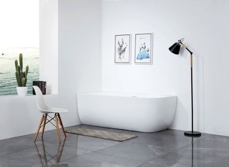 Акриловая ванна ABBER AB9315 L, артикул AB9315 L