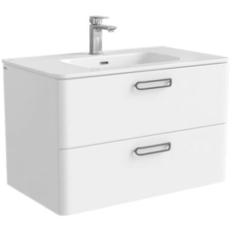Тумба с раковиной Iddis Brick 80 подвесная Белая, артикул BRI80W0i95K