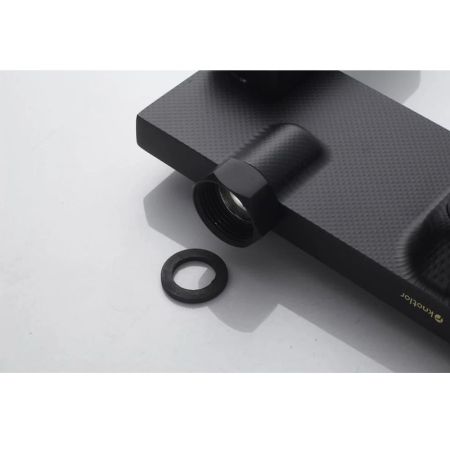 Душевая система Knotlor KN-72/BL, черный, артикул KN-72/BL
