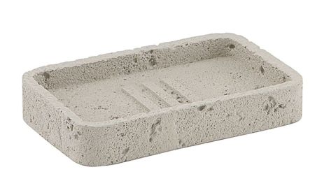 Gedy Ginevra, настольная мыльница, цвет серый, артикул GN11(08)