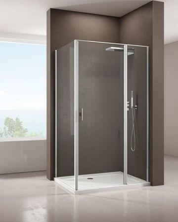 Душевой уголок Allen Brau Priority 90x80 3.31001.00 + 3.31013.00 хром, артикул 3.31001.00 + 3.31013.00