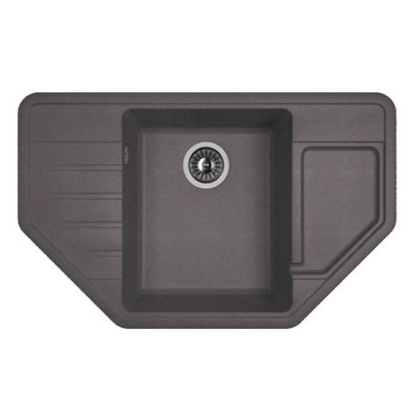 Кухонная мойка Dr. Gans РИО 25.080.C0800.411, графит, артикул 25.080.C0800.411