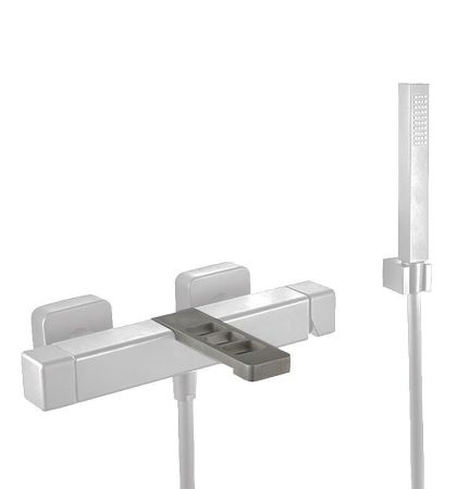 Смеситель для ванны Webert One-X OX850101015, хром/сталь, артикул OX850101015