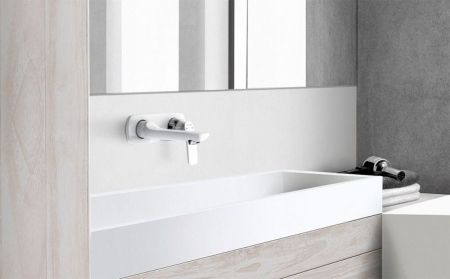 Смеситель для раковины Kludi Balance 522469175 Белый, артикул 522469175