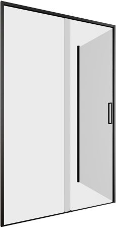 Душевой уголок Aquanet Pleasure Evo 120x80 AE65-120x80-BT профиль черный, прозрачное стекло, артикул AE65-120x80-BT