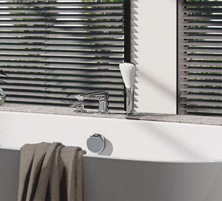 Смеситель на борт ванны Kludi Ameo 414470575 Хром, артикул 414470575