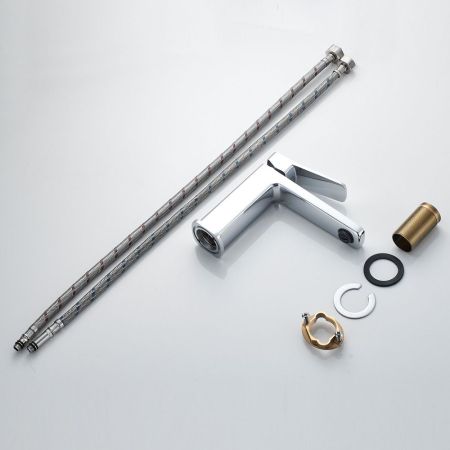 Смеситель для раковины Shevanik S9901, хром