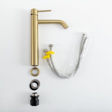 RELAX-LC1-01-W0 Смеситель для накладной раковины однорычажный без донного клапана, хром, артикул RELAX-LC1-01-W0