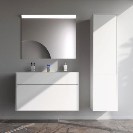 M50AFHX1003WM Inspire V2.0, База под раковину, подвесная, 100 см, 3 ящика, push-to-open, белый матов, артикул M50AFHX1003WM