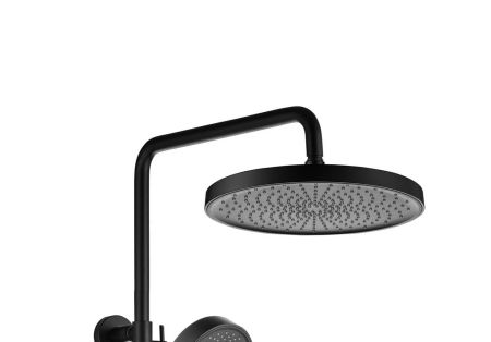 Термостатическая душевая система 3jet 260мм AQUATEK, матовый черный AQ2043MB, артикул AQ2043MB