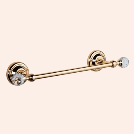 TW Crystal 014, полотенцедержатель 35,5см, цвет держателя: золото с кристалом (swarovski), артикул TWCR014oro-sw