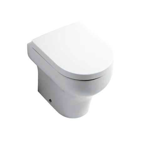 Olympia Clear, напольный безободковый унитаз 50x36xh42 см, цвет белый матовый, артикул CLE1103R11