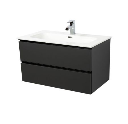 Комплект мебели Visobath Granada, 1200 мм, цвет пепельный матовый лак (Ceniza), артикул 87545/Ceniza