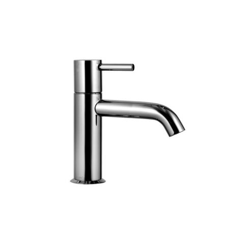 Fantini Nostromo Смеситель для раковины, 1 отв., с донным клапаном, излив 145мм, цвет: хром