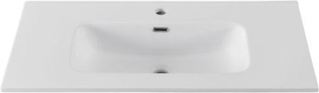 Раковина Aquanet Flat 90 белая матовая